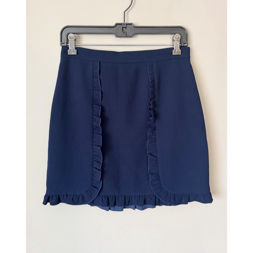 Club Monaco Ruffle Mini Skirt - Picture 4 of 7